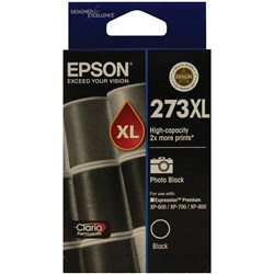 Epson 273XL Photo Ink Cartridge High Yield Black