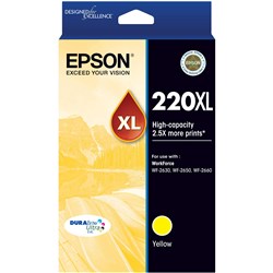 Epson 220XL Ink Cartridge High Yield Yellow