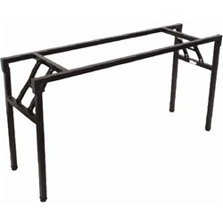 Rapidline Folding Table Frame Only For Top Size 1500W x 750mmD Black