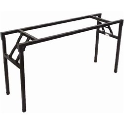 Rapidline Folding Table Frame Only For Top Size 1800W x 750mmD Black