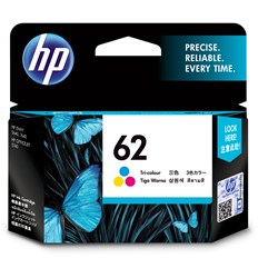 HP 62 TRI INK CARTRIDGE Tri Colour 165 pages