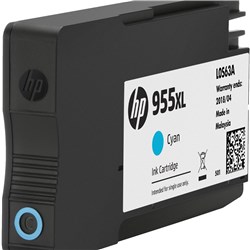 HP No 955XL INKJET CARTRIDGE Cyan High Yield