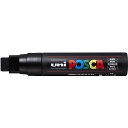 Uni Posca Paint Marker PC-17K  Extra Broad 15mm Tip  Black