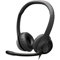 Logitech H390 USB Headset Graphite