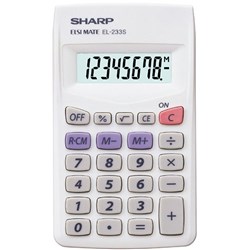 Sharp EL-233SB Pocket Calculator 8 Digit  