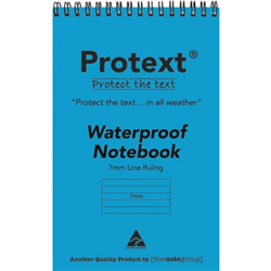 PROTEXT WATERPROOF NOTE BOOK A6 7mm Ruled 50 Sheets