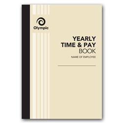 Olympic Yearly Time & Page Book 32 Page 180x125mm