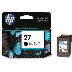 HP 27 Ink Cartridge Black C8727AA