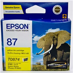 Epson C13T087490 - T0874 Ink Cartridge Yellow