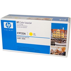 HP 645A LaserJet Toner Cartridge Yellow C9732A