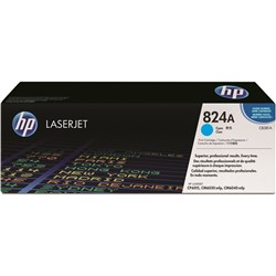 HP 824A LaserJet Toner Cartridge Cyan CB381A