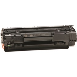 HP 36A LaserJet Toner Cartridge Black CB436A