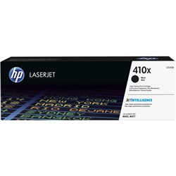 HP 410X LaserJet Toner Cartridge High Yield Black CF410X