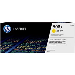 HP 508X LaserJet Toner Cartridge High Yield Yellow CF362X