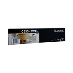 Lexmark C930H2CG Toner Cartridge High Yield Cyan