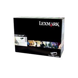 Lexmark X651H11P Return Programme 25K Toner Cartridge High Yield Black