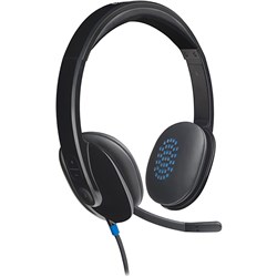 Logitech H540 USB Headset Black