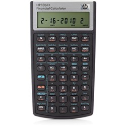 HP 10BII+ Financial Calculator 12 Digit Black 