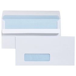 Cumberland Window Face Envelope 11B Self Seal Secretive White Box Of 500