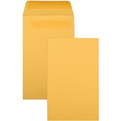 Cumberland Plain Envelope Pocket P6 80 x 135mm Self Seal Gold Box Of 1000