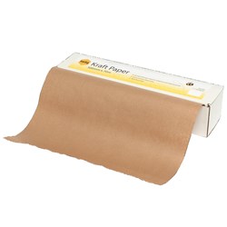 Marbig Enviro Kraft Paper Roll In Dispenser Recycled 65gsm 500mm x 70m Brown