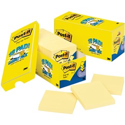 Post-It R330-18CP Pop Up Notes Cabinet Pack 76x76mm Yellow 90 Sheets Pad Pack of 18