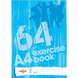 Office Choice Exercise Book A4 8mm Ruled 64 Page