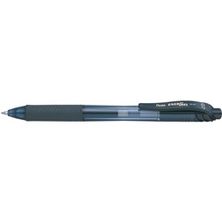 Pentel BL107 Energel X Gel Pen Retractable Fine 0.7mm Black 
