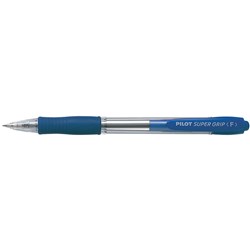 Pilot BPGP-10R Supergrip Pen Retractable Fine 0.7mm Blue  