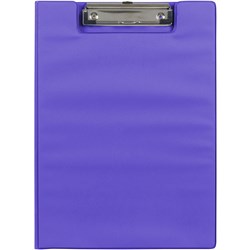 Marbig Summer Colour PVC Clipfolder A4 Purple