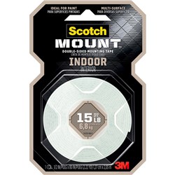 Scotch 110P Mounting Tape 1.3cmx1.9m Indoor Strip