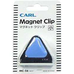 Carl MC56 Magnetic Clip Small 45mm Blue 