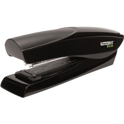 Rapid Stapler Eco Super Flat Clinch Half Strip Black