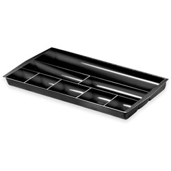 Italplast GreenR Desk Drawer Tidy Recycled Black