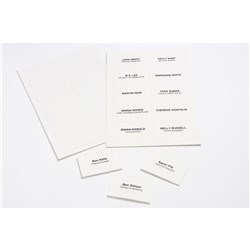 Rexel ID Convention Insert Cards For Name Badge ID Holder 90x54mm Box Of 250