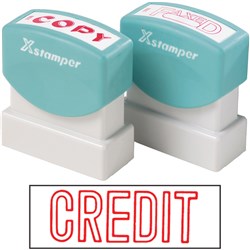 XStamper Stamp CX-BN 1019 Credit Red