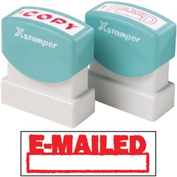 XStamper Stamp CX-BN 1650 Emailed/Date Red  