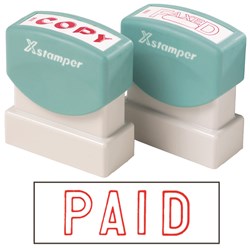 XStamper Stamp CX-BN 1005 Paid Red 