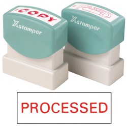 XStamper Stamp CX-BN 1314 Processed Red