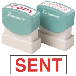 XStamper Stamp CX-BN 1567 Sent Red 