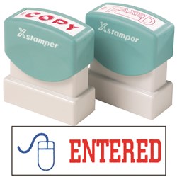 XStamper Stamp CX-BN 2027 Entered With Icon 