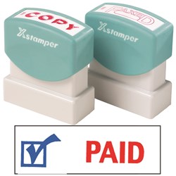 XStamper Stamp CX-BN 2024 Paid With Icon 