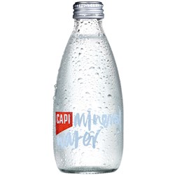 CAPI Sparkling Mineral Water 250ml Pack of 24