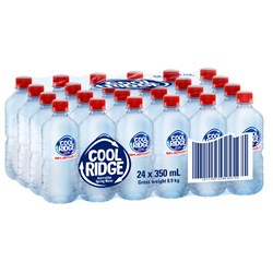 Cool Ridge Spring Water 350ml Pack of 24