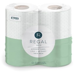 Premier Kitchen Paper Towel 2 Ply 60 Sheets Pack Of 2 