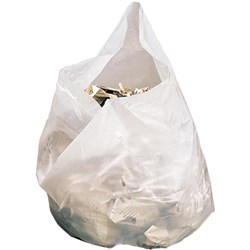 Regal Degradable Bin Liners 28 Litres White Pack of 50