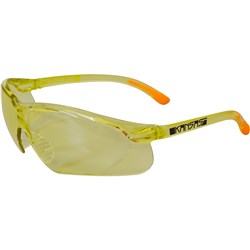 Maxisafe Kansas Safety Glasses Amber Lens and Frame