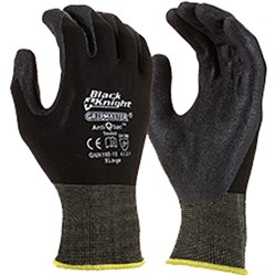 Maxisafe Gripmaster Gloves Black Knight Black Small