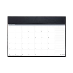 Debden Table Top Planner 420x594mm Month To View Black