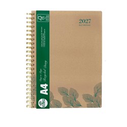 Cumberland Ecowise Diary A4 Day To Page Kraft